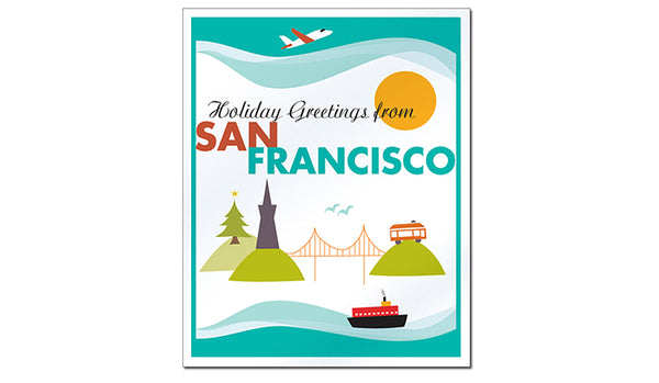 SALE of San Francisco - Holiday Greetings