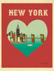 New York City, New York - Heart