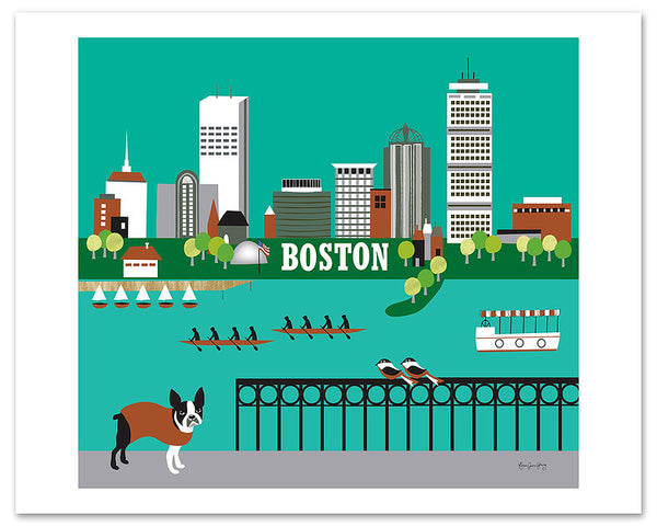 Boston, Massachusetts -  Horizontal