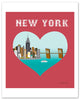 New York City, New York - Heart