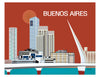 Buenos Aires, Argentina - Orange