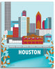 houston texas canvas wrap prints, large canvas prints Houston, Texas canvas, Loose Petals by Karen Young