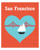 San Fransisco, California - Heart
