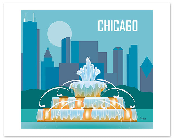 Chicago, Illinois - Buckingham Fountain